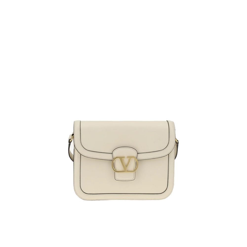 Valentino Garavani White Leather Shoulder Bag | Regal Royce