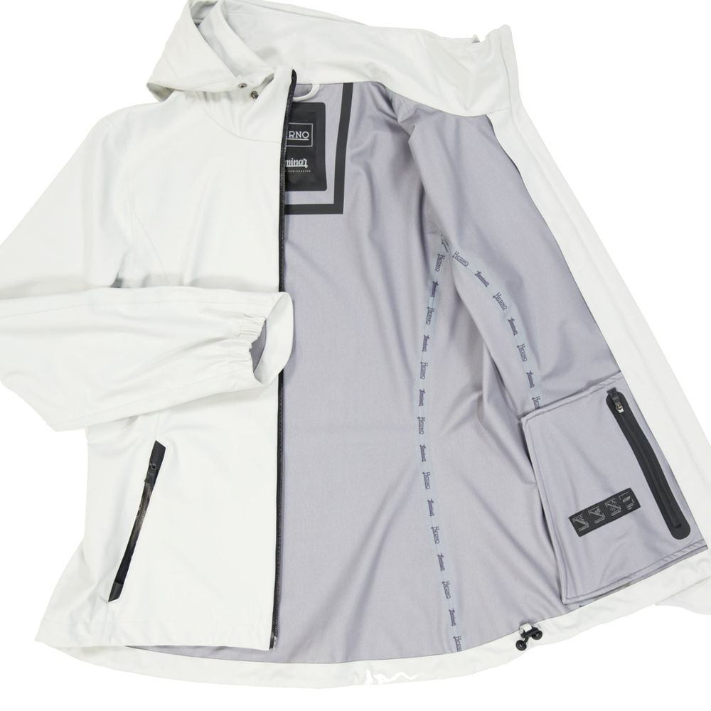 Herno Gray Polyester Rain Coat | Regal Royce