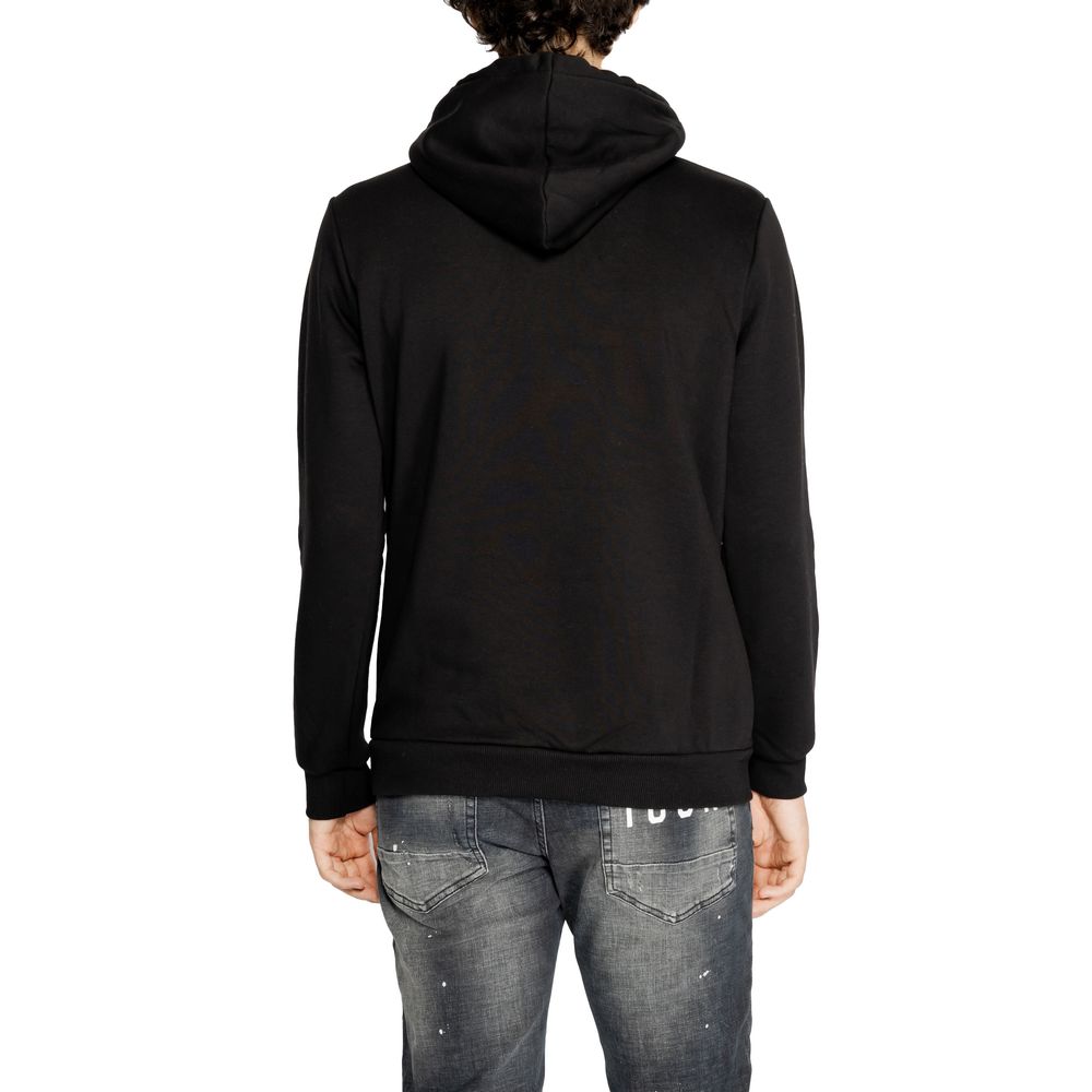 Icon Black Cotton Hoodie | Regal Royce
