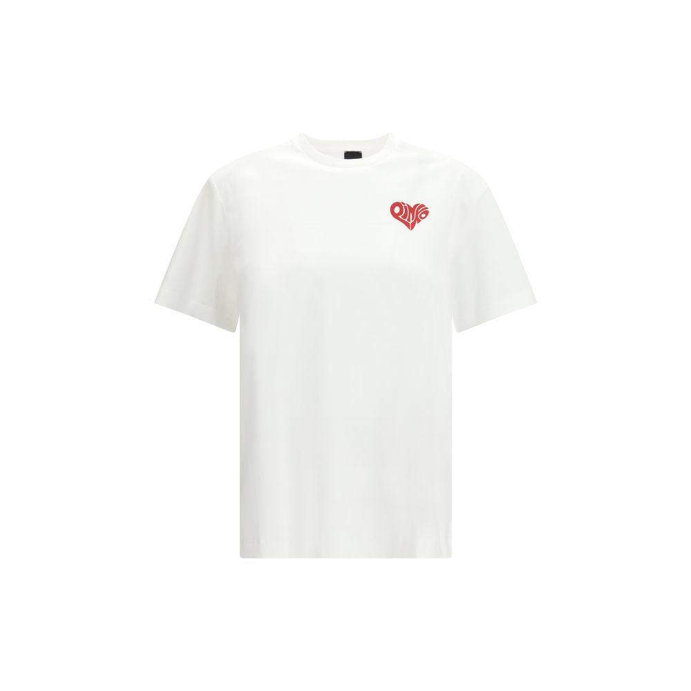 PINKO White Cotton T-Shirt | Regal Royce