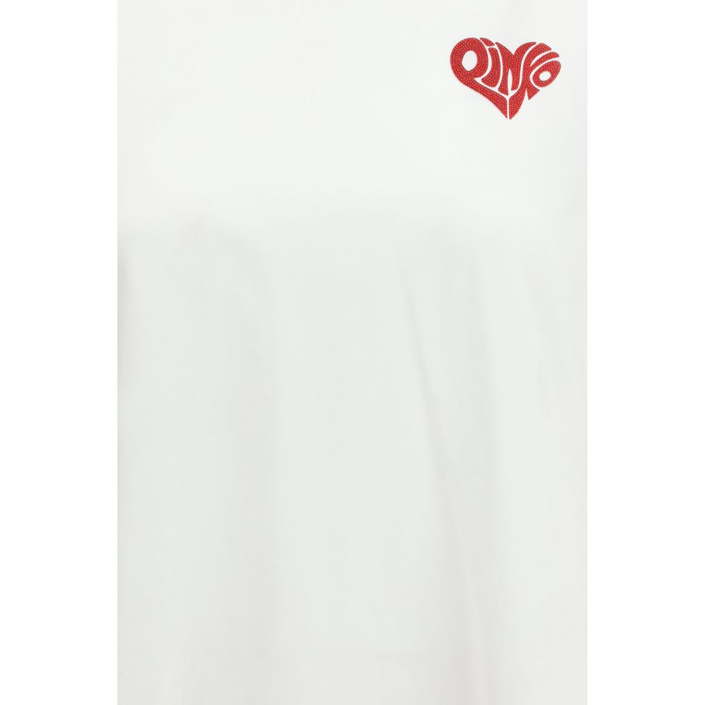 PINKO White Cotton T-Shirt | Regal Royce