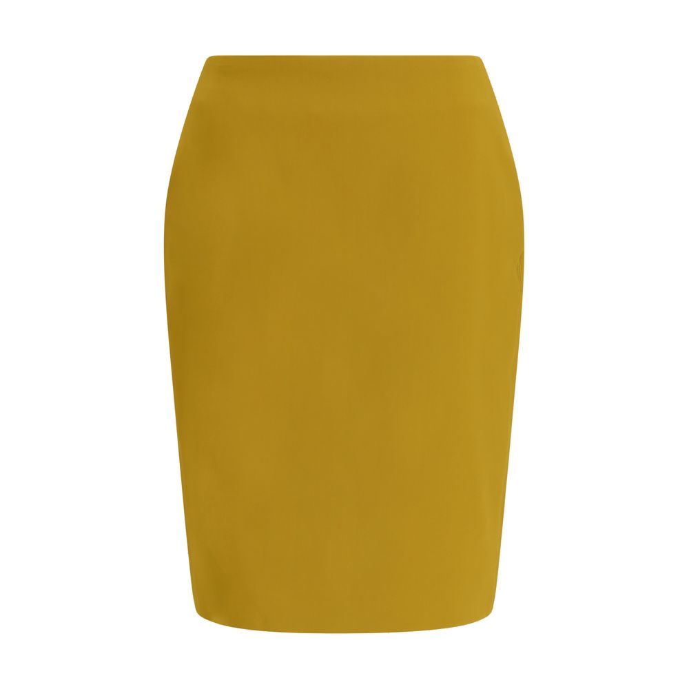 Saint Laurent Bicolor Viscose Skirt | Regal Royce
