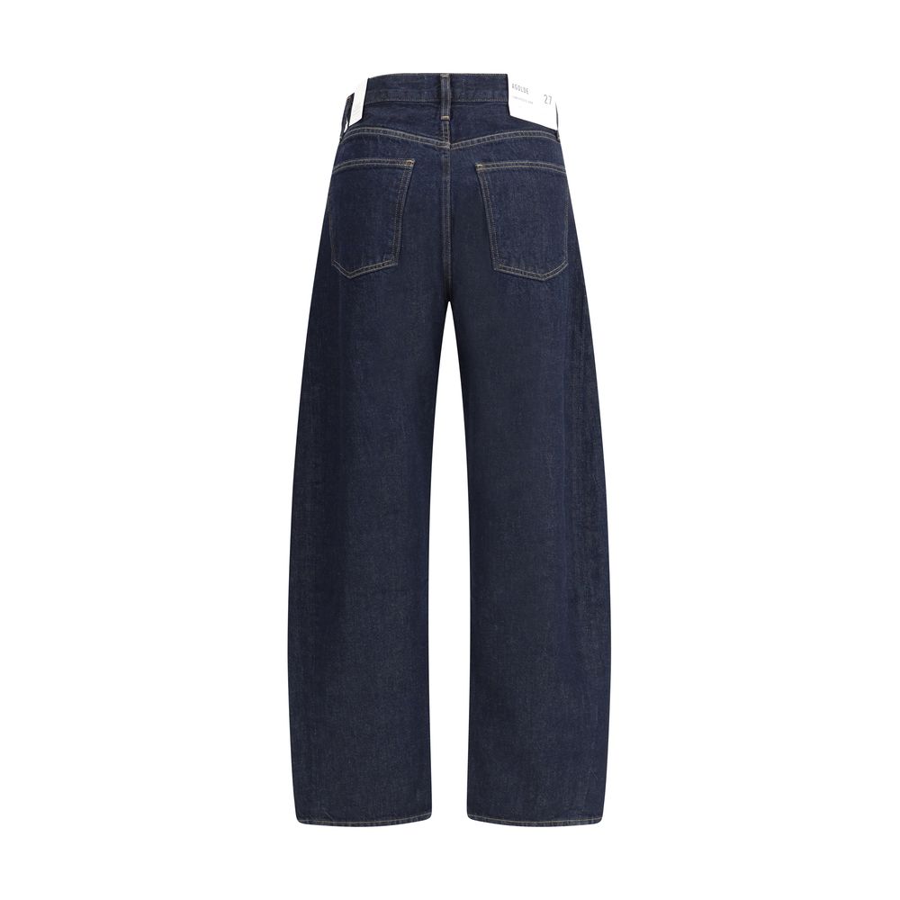 Agolde Blue Recycled Cotton High-Waisted Jean | Regal Royce