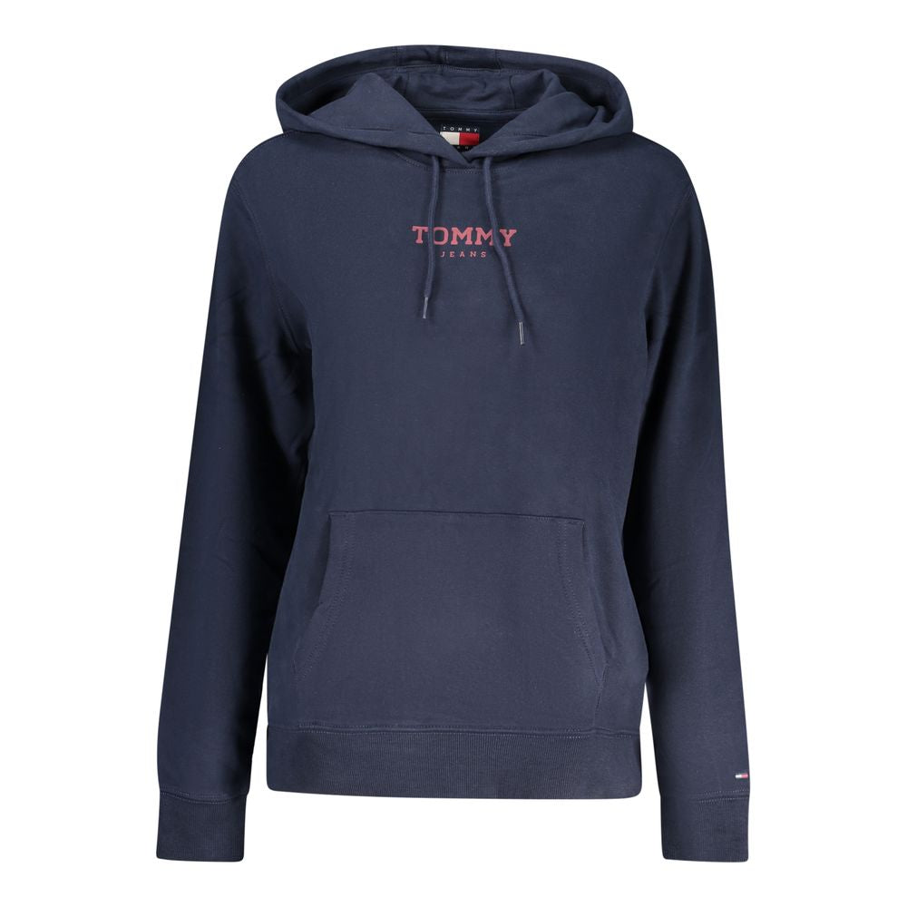 Tommy Hilfiger Blue Cotton Women's Hoodie | Regal Royce