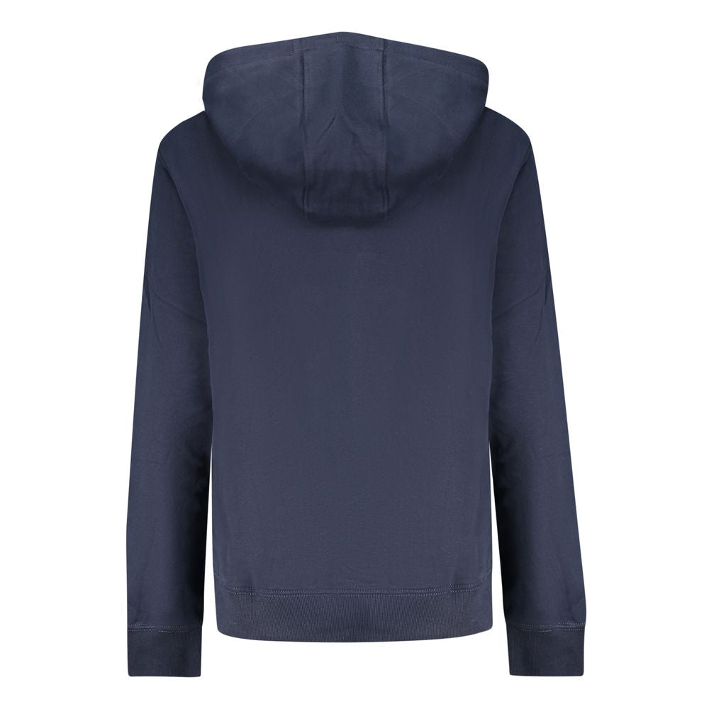 Tommy Hilfiger Blue Cotton Women's Hoodie | Regal Royce