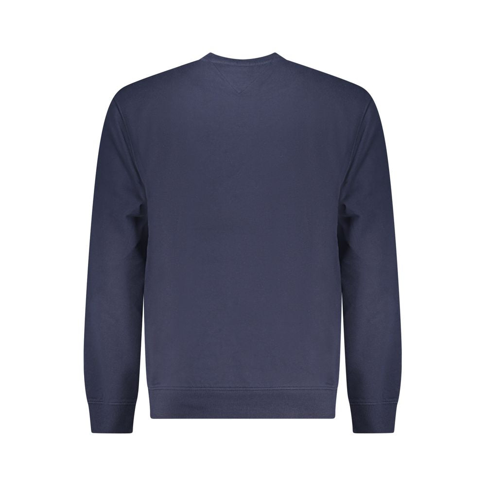 Tommy Hilfiger Blue Cotton Men Sweatshirt | Regal Royce