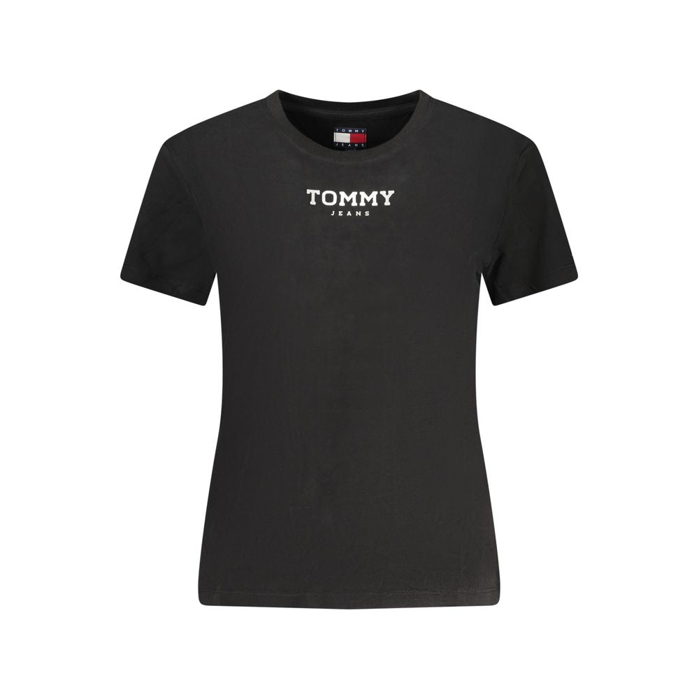 Tommy Hilfiger Nero Cotton Women T-Shirt | Regal Royce