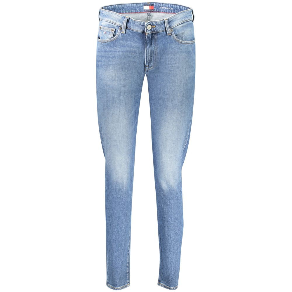 Tommy Hilfiger Blue Cotton Women's Slim Jeans | Regal Royce