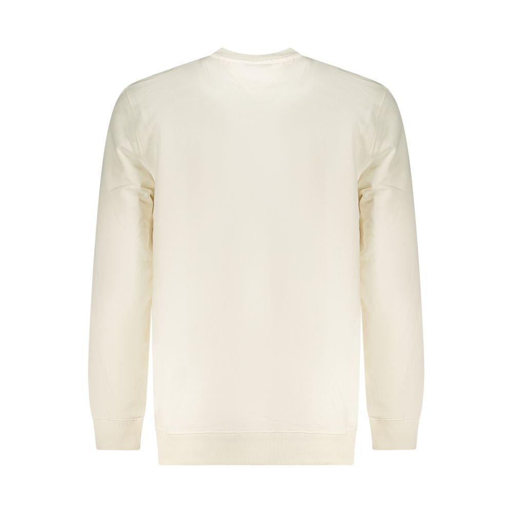 Tommy Hilfiger White Cotton Men Sweatshirt | Regal Royce