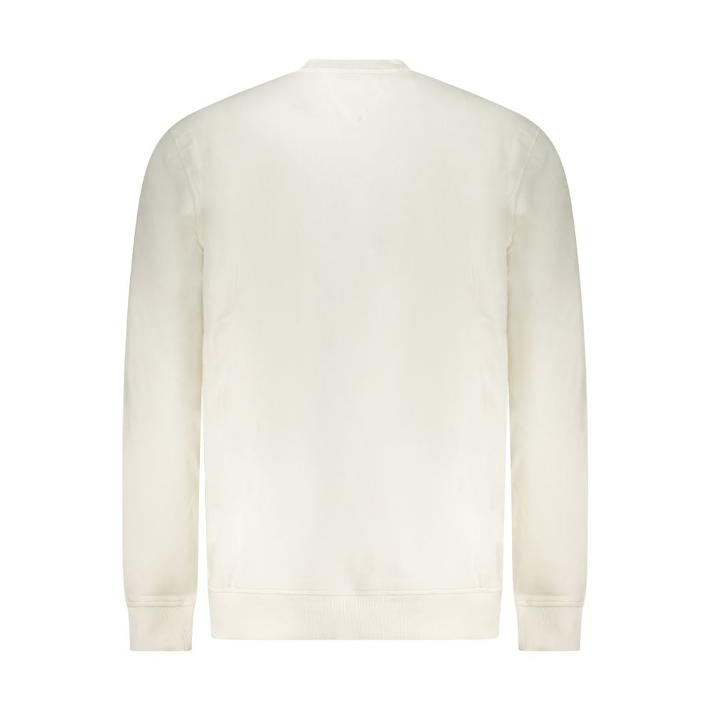 Tommy Hilfiger White Cotton Men's Sweatshirt | Regal Royce
