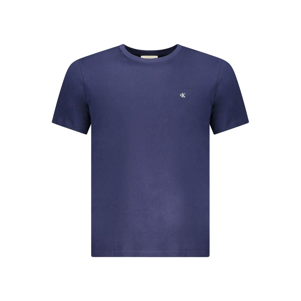 Calvin Klein Blue Cotton Men's T-Shirt | Regal Royce