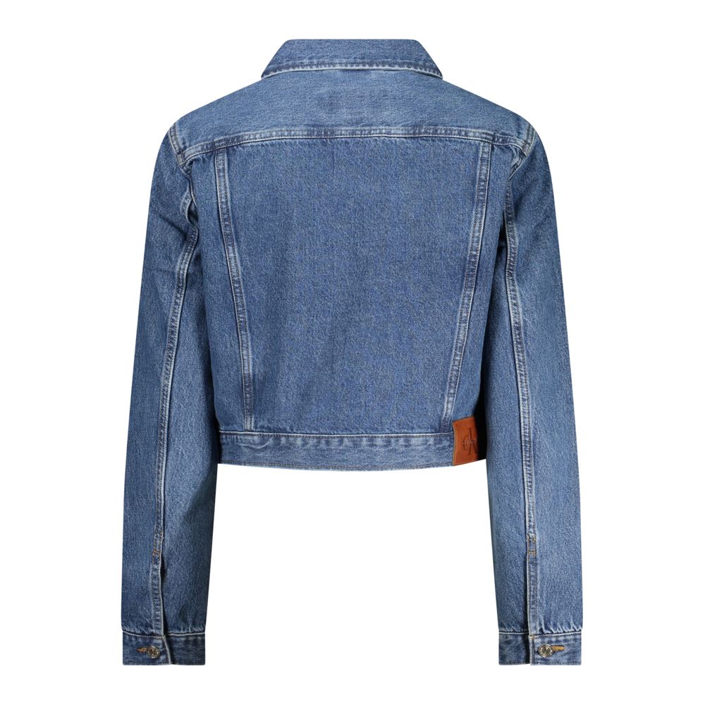 Calvin Klein Blue Cotton Denim Jacket | Regal Royce