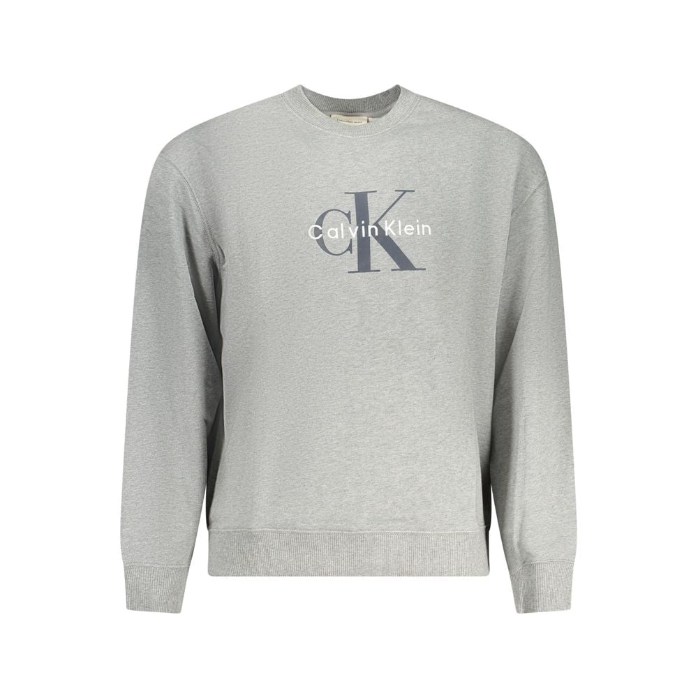 Calvin Klein Gray Cotton Sweatshirt | Regal Royce