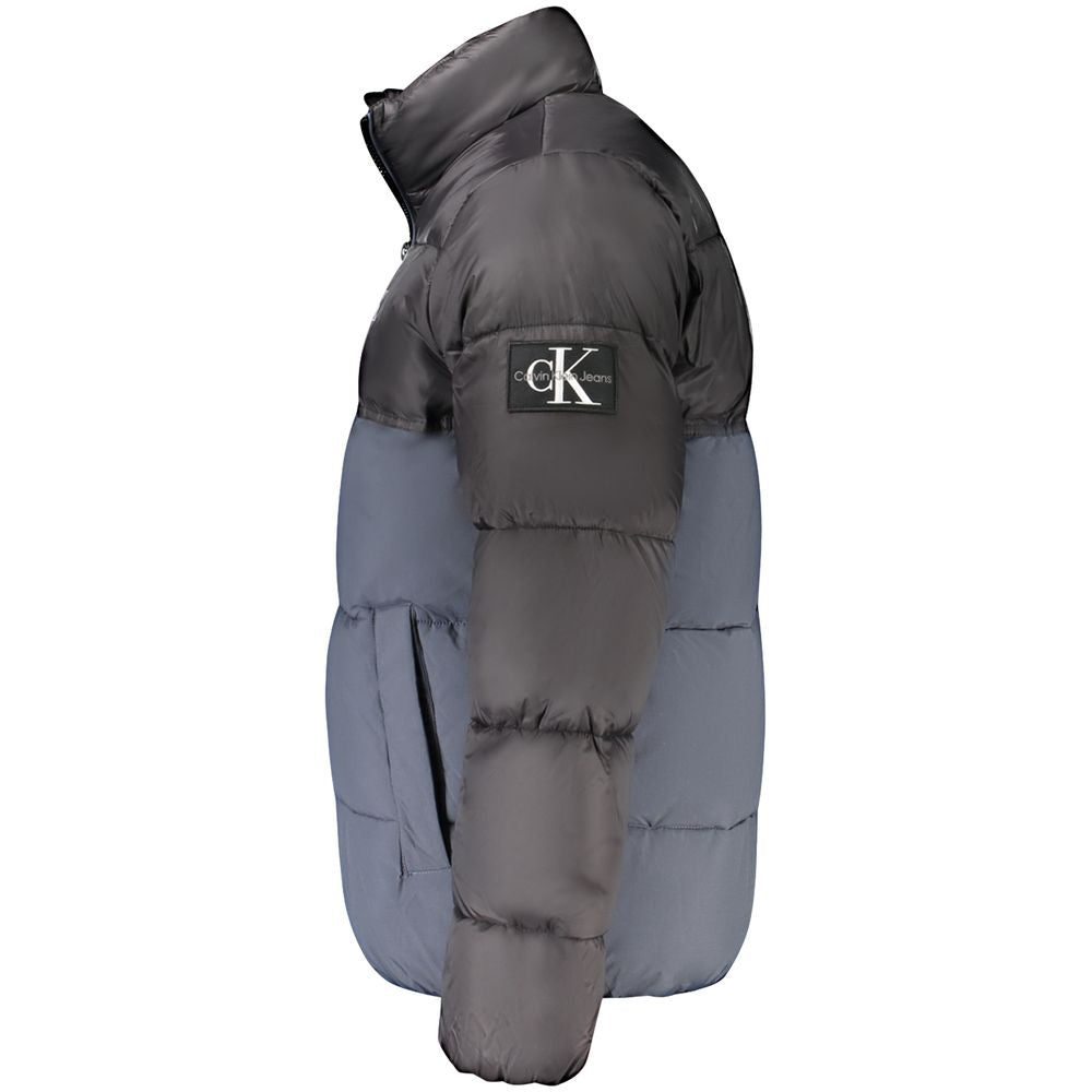 Calvin Klein Blue Polyester Men's Jacket | Regal Royce