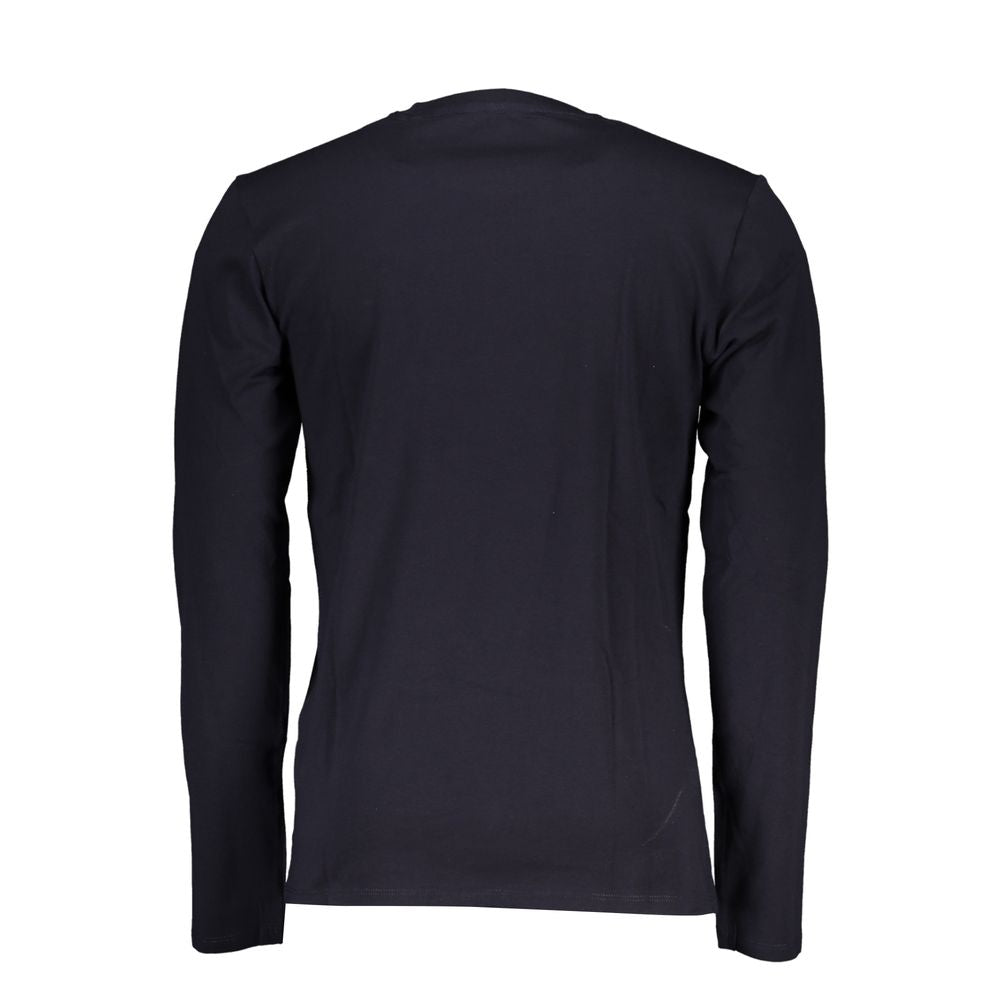 Guess Jeans Blu Cotton Men T-Shirt | Regal Royce