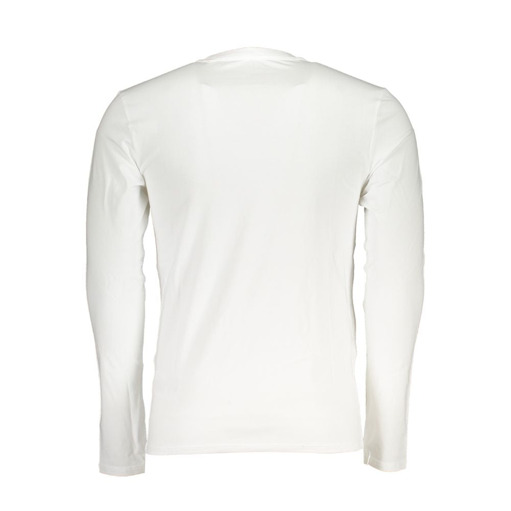 Guess Jeans White Cotton Men's T-Shirt | Regal Royce