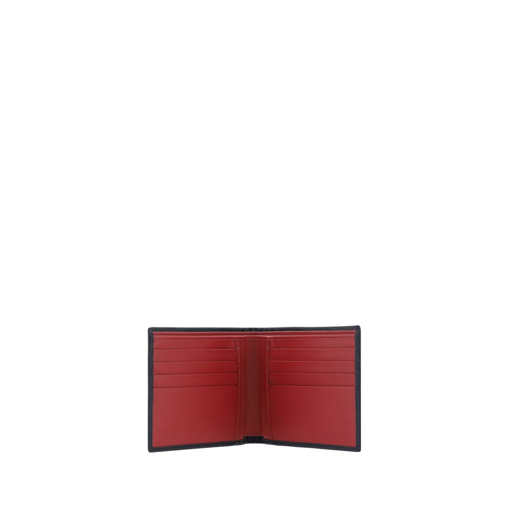 Ferragamo Black Calf Leather Bos Taurus Wallet | Regal Royce