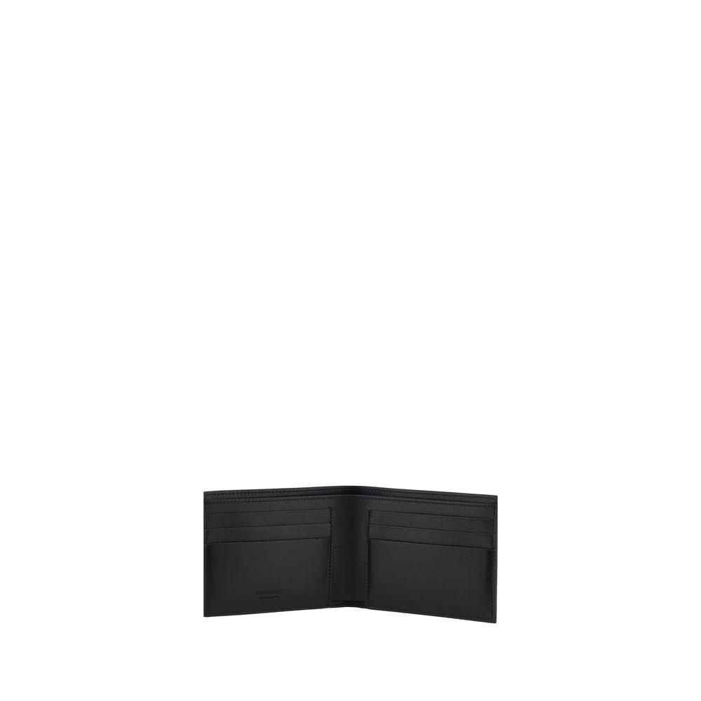 Ferragamo Black Calf Leather Bos Taurus Wallet | Regal Royce
