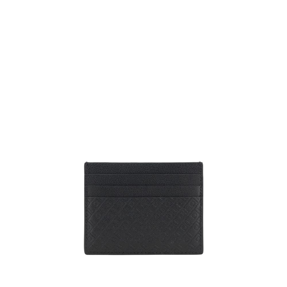 Ferragamo Black Calf Leather Bos Taurus Wallet | Regal Royce