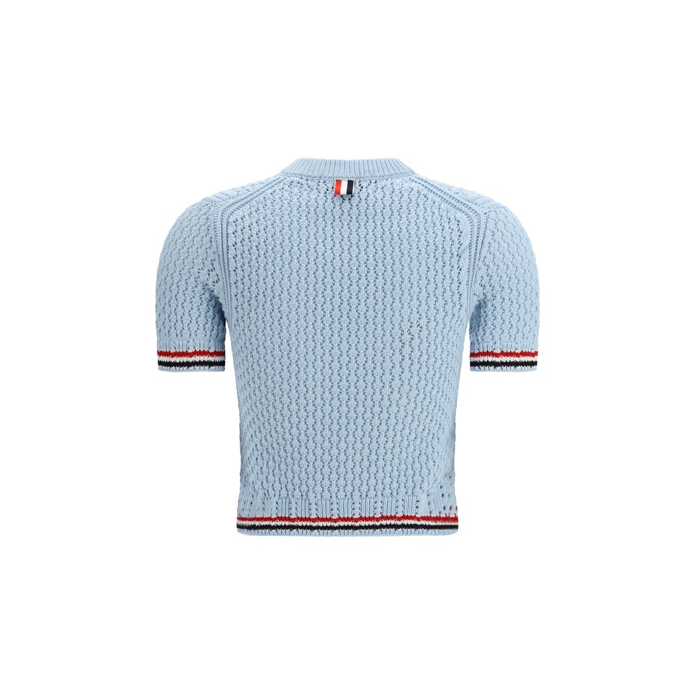 Thom Browne Blue Cotton T-Shirt | Regal Royce
