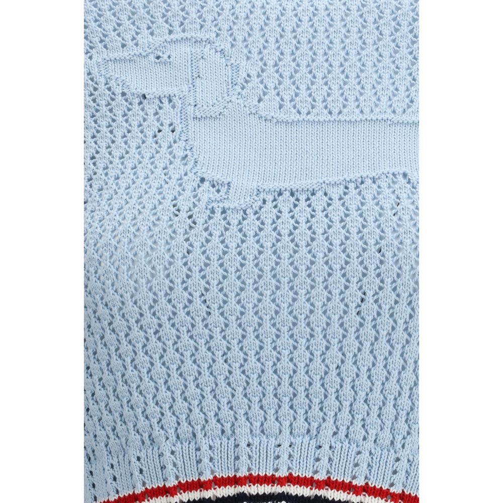 Thom Browne Blue Cotton T-Shirt | Regal Royce