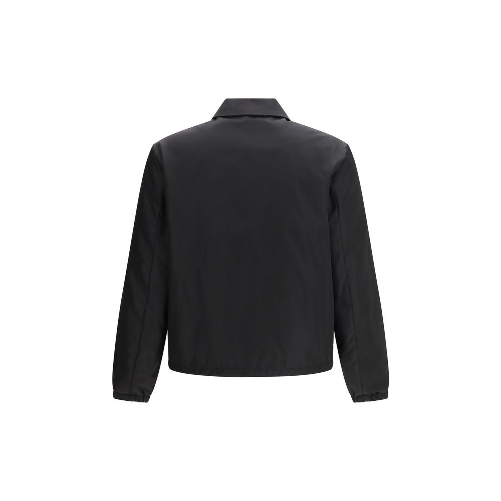 Prada Black Recycled Polyamide Coat | Regal Royce