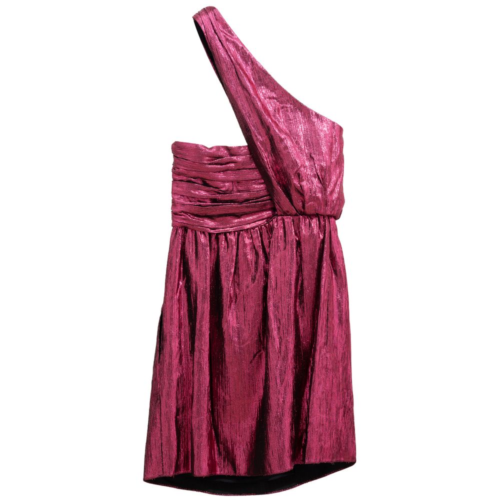 Saint Laurent Fuchsia Viscose Short Dress | Regal Royce