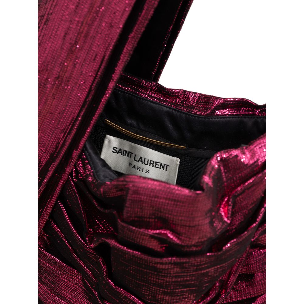 Saint Laurent Fuchsia Viscose Short Dress | Regal Royce