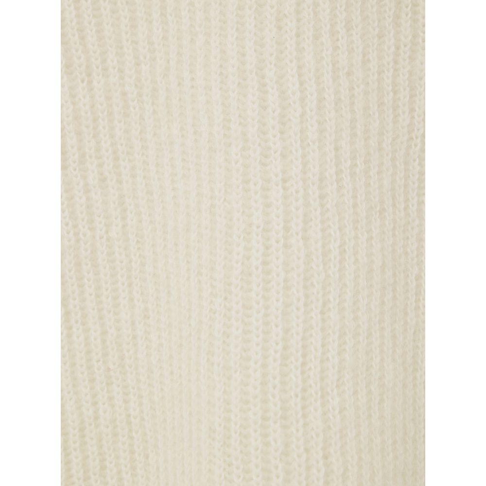 Gran Sasso White Wool Polo Shirt | Regal Royce