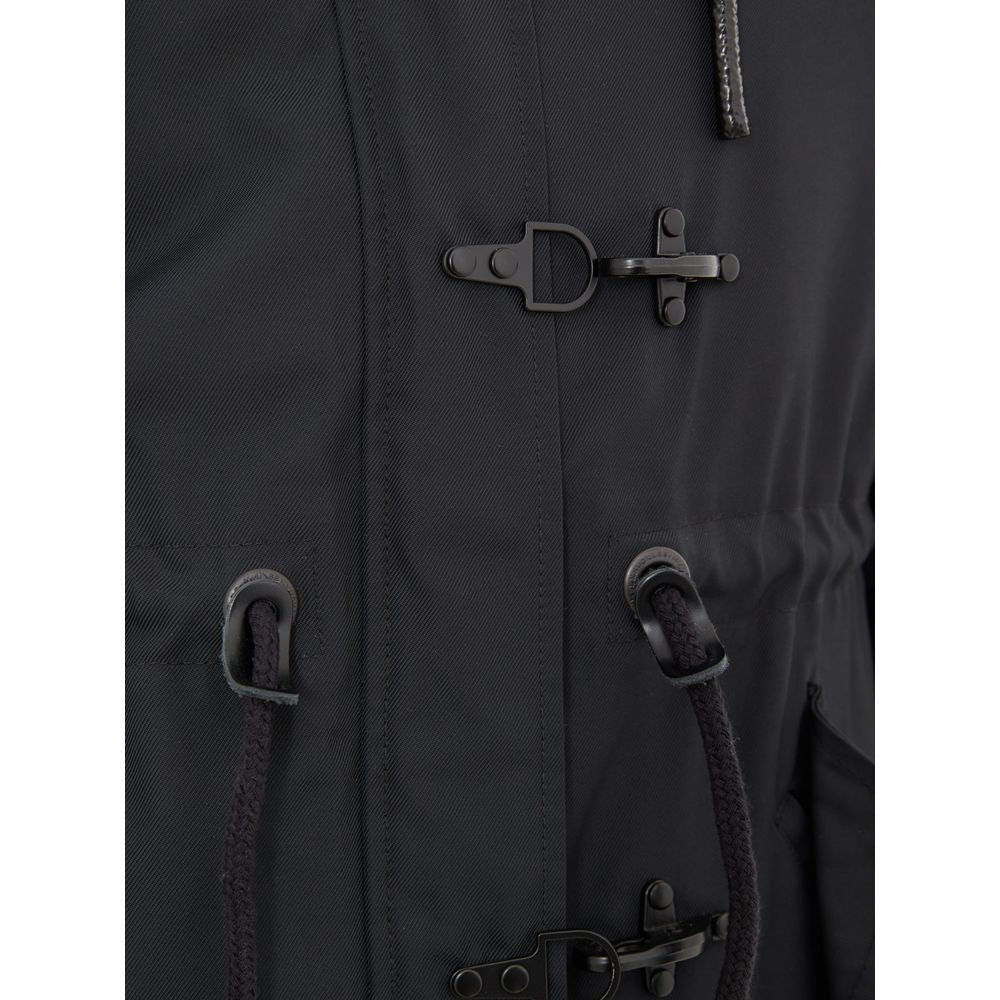 Moose Knuckles Blue Nylon Parka | Regal Royce