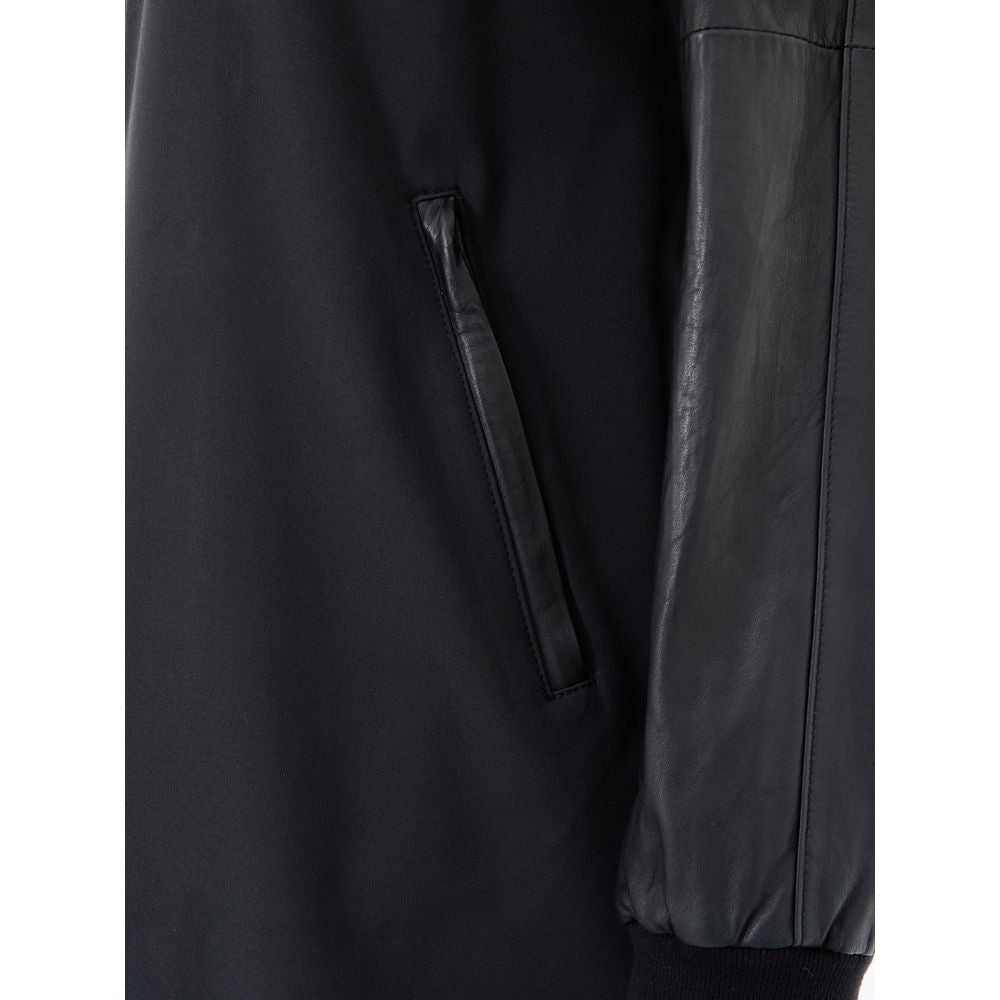 Moose Knuckles Black Cotton Parka | Regal Royce