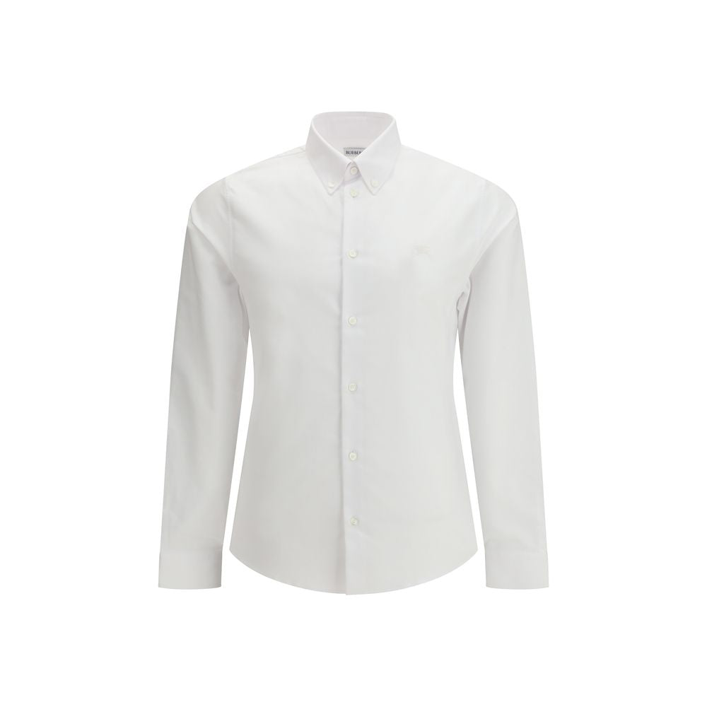 Burberry White Cotton Dress Shirt | Regal Royce