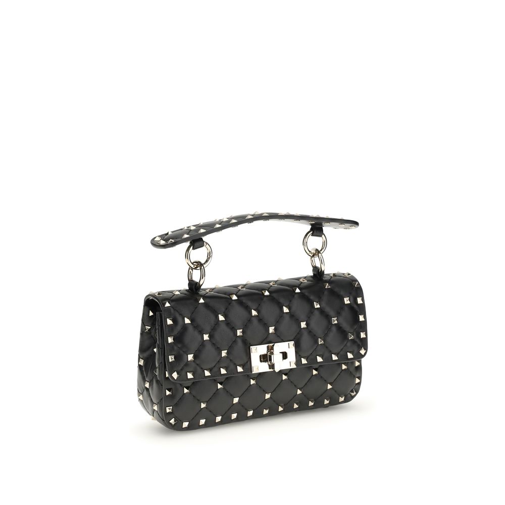 Valentino Garavani Black Lamb Ovis Aries Aries Handbag