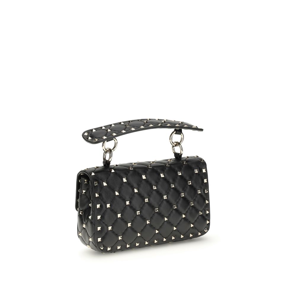 Valentino Garavani Black Lamb Ovis Aries Aries Handbag