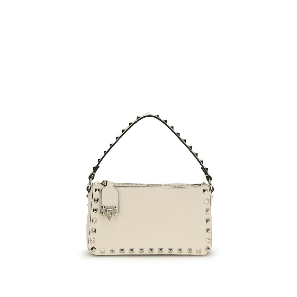 Valentino Garavani Beige Calf Leather Bos Taurus Shoulder Bag | Regal Royce