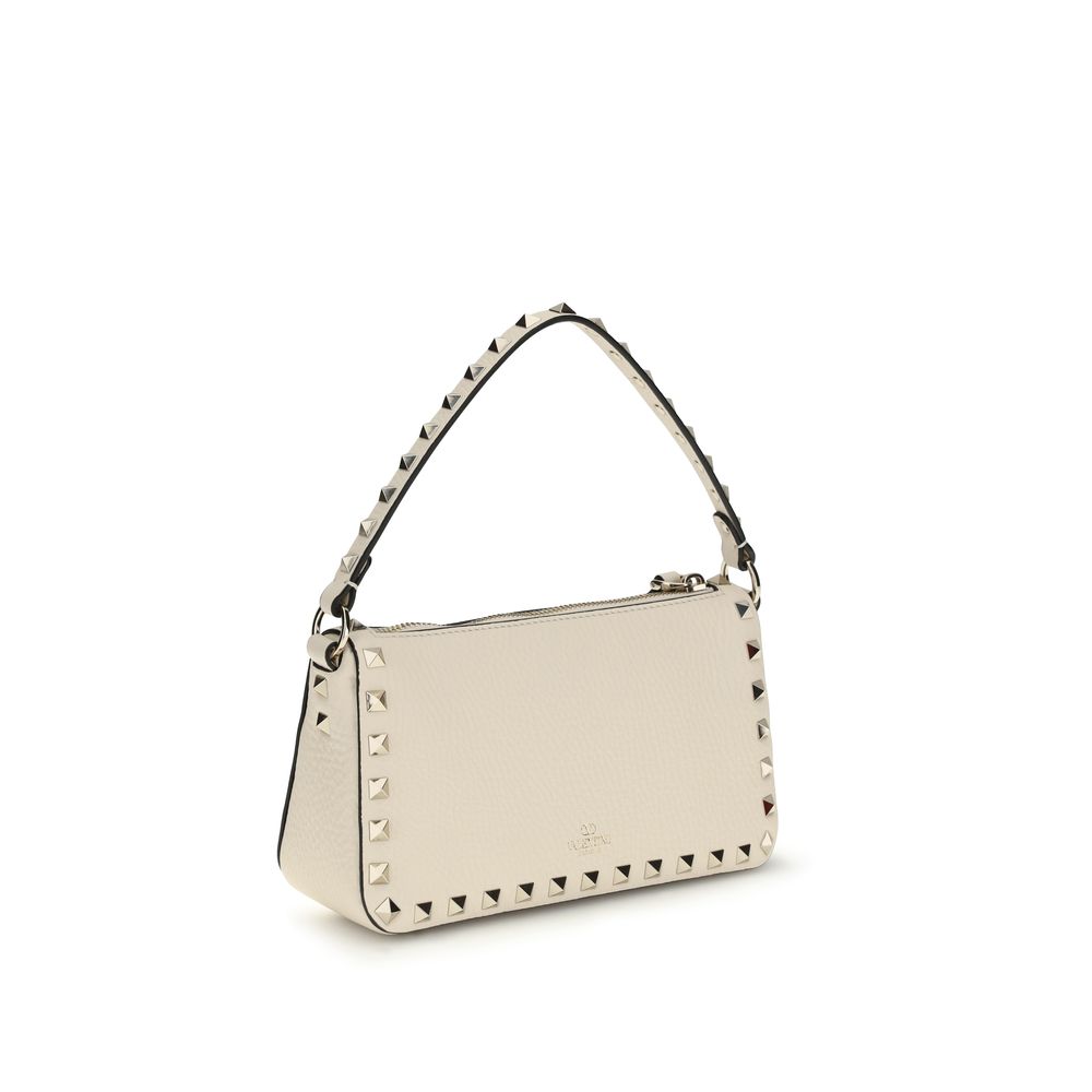 Valentino Garavani Beige Calf Leather Bos Taurus Shoulder Bag | Regal Royce