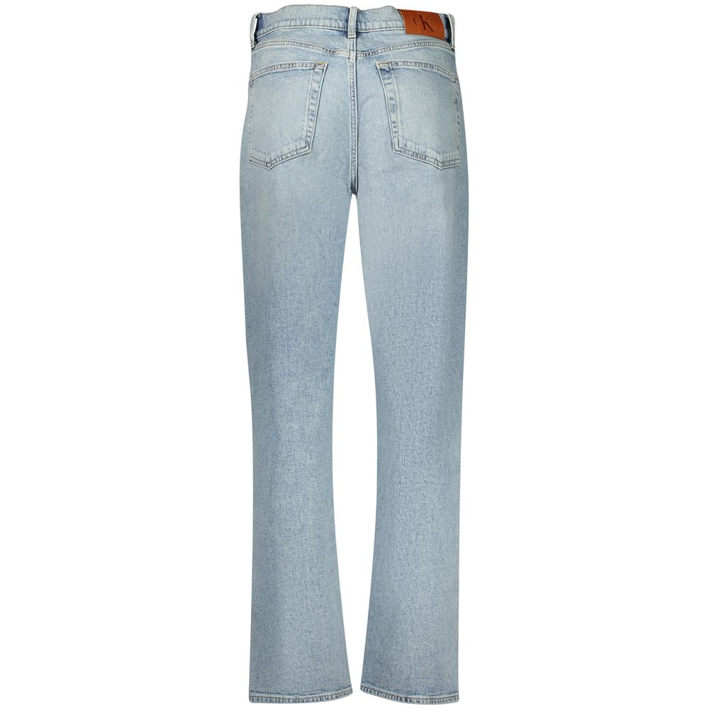 Calvin Klein Azzurro Cotton Women Jeans | Regal Royce