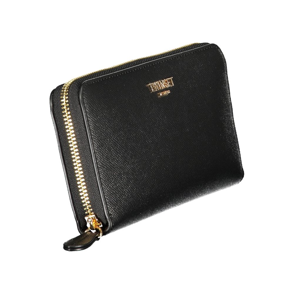 Twinset Nero Poliuretano Women Wallet | Regal Royce