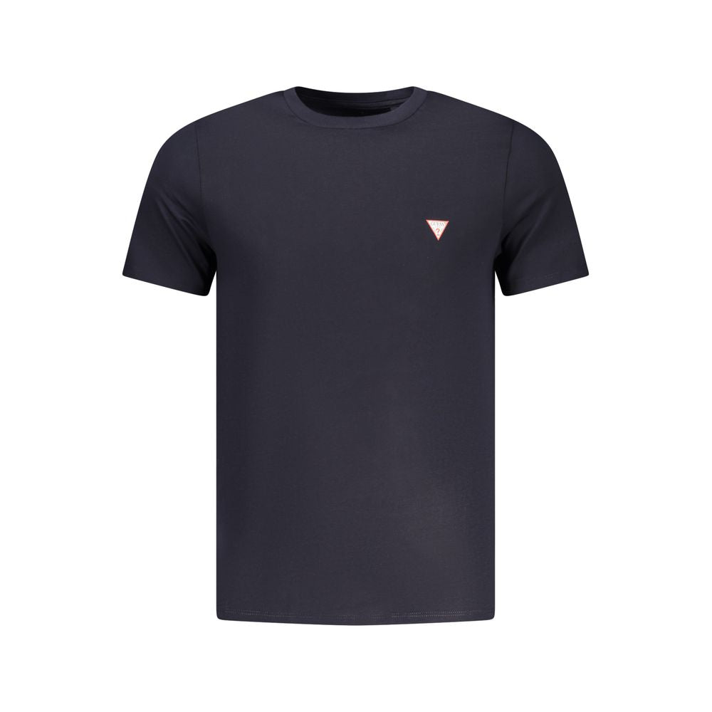 Guess Jeans Blue Organic Cotton Men's T-Shirt | Regal Royce