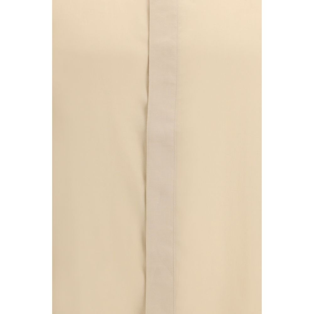 Lardini Beige Tencel Dress Shirt | Regal Royce