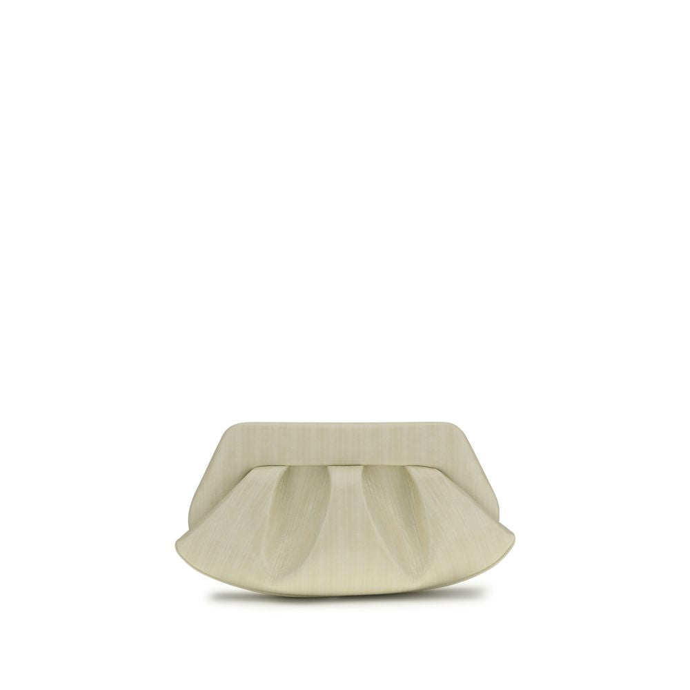 THEMOIRè White Polyethylene Clutch Bag | Regal Royce
