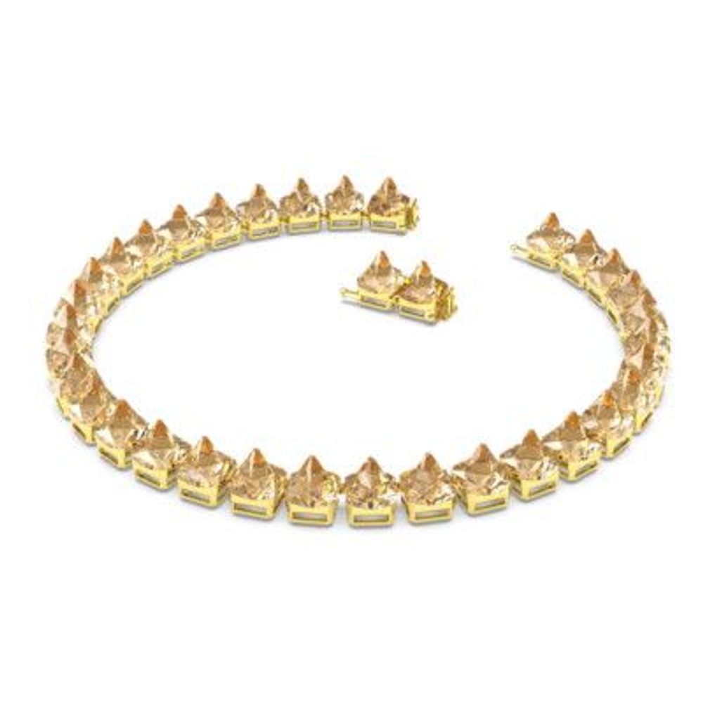 Swarovski Gold Stainless Steel Necklace | Regal Royce