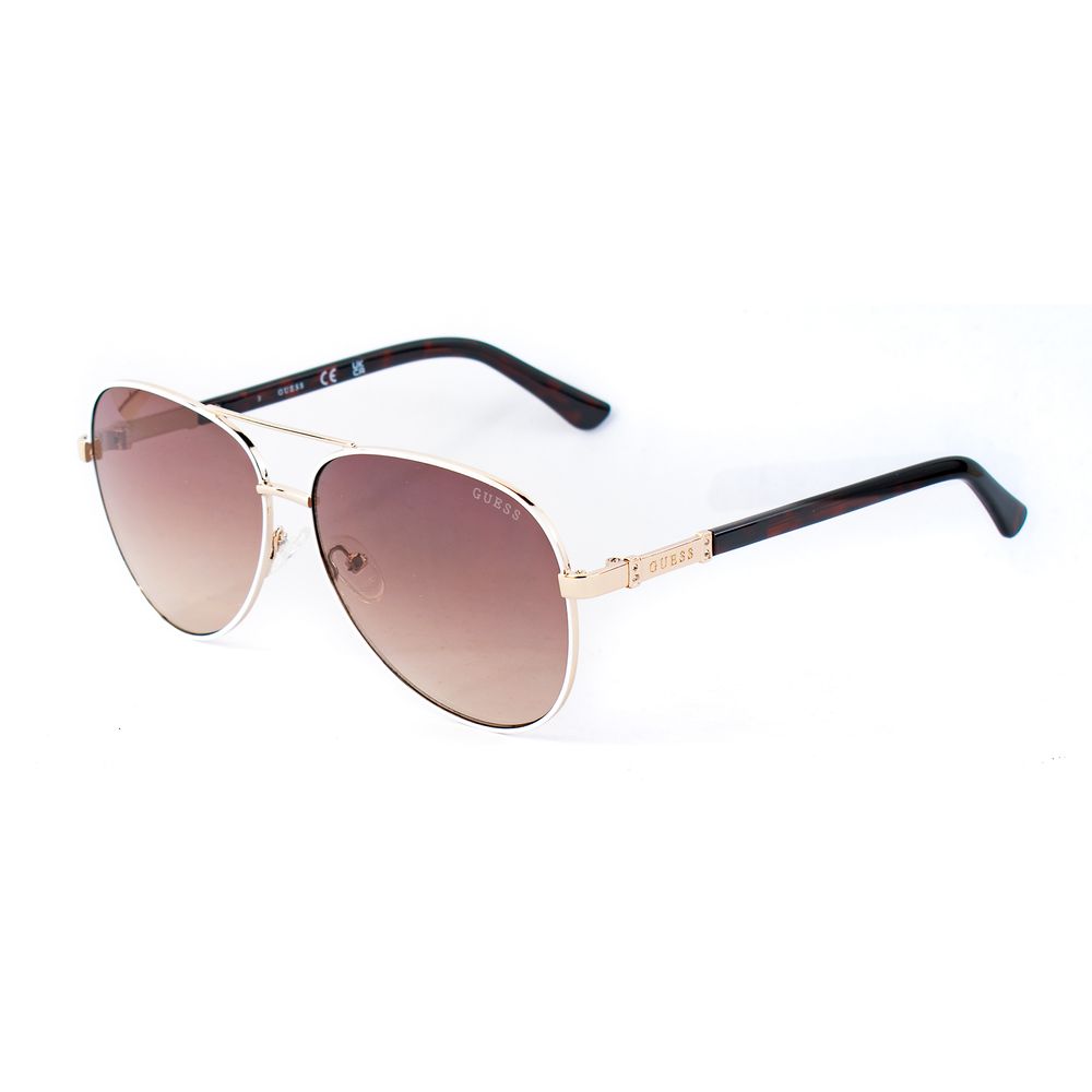 Guess White Metal Sunglasses | Regal Royce