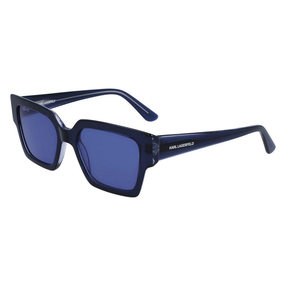 Karl Lagerfeld Blue Acetate Sunglasses | Regal Royce