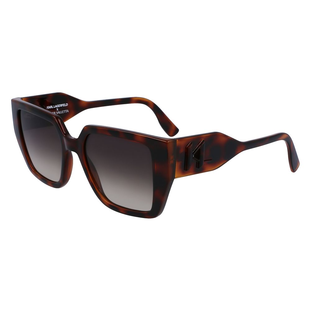Karl Lagerfeld Brown Injected Sunglasses | Regal Royce