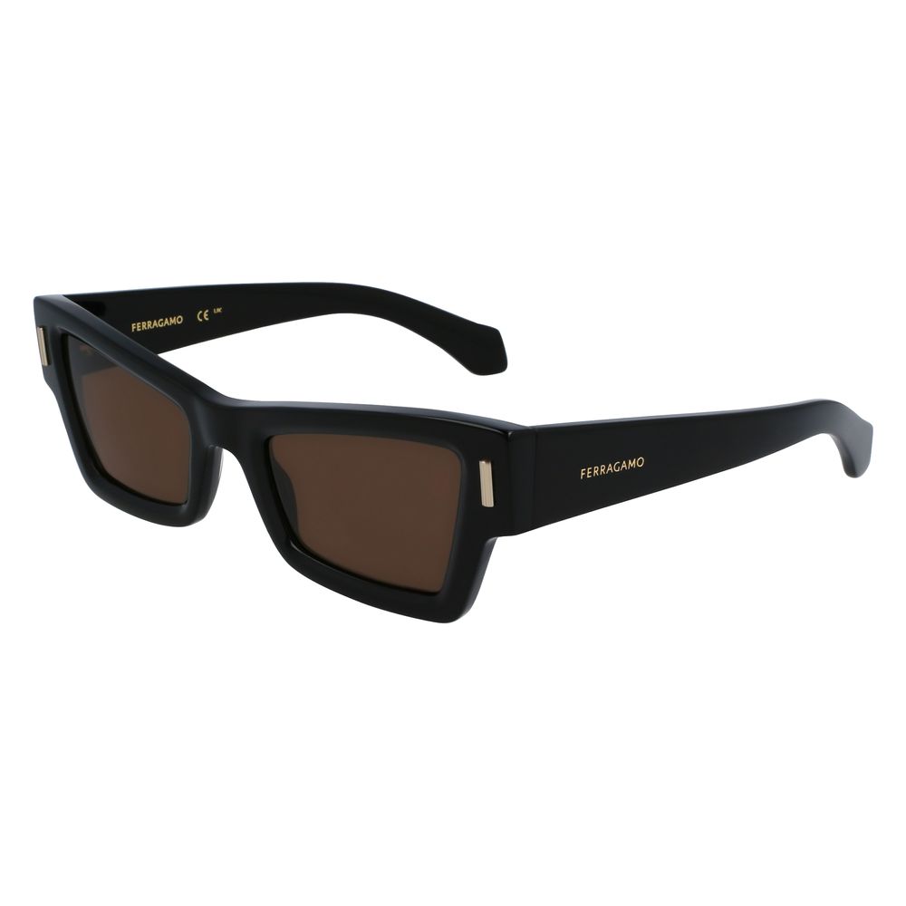 Ferragamo Black Acetate Sunglasses | Regal Royce