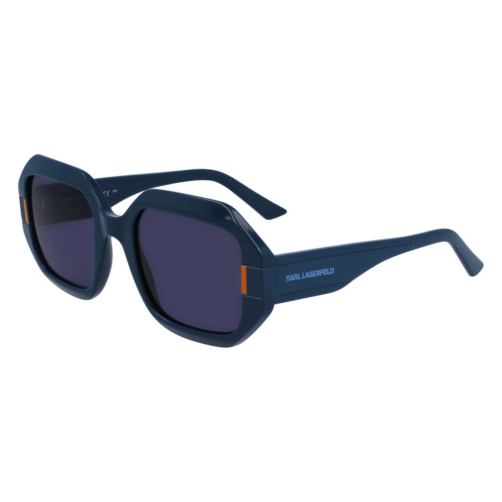 Karl Lagerfeld Blue Injected Sunglasses | Regal Royce