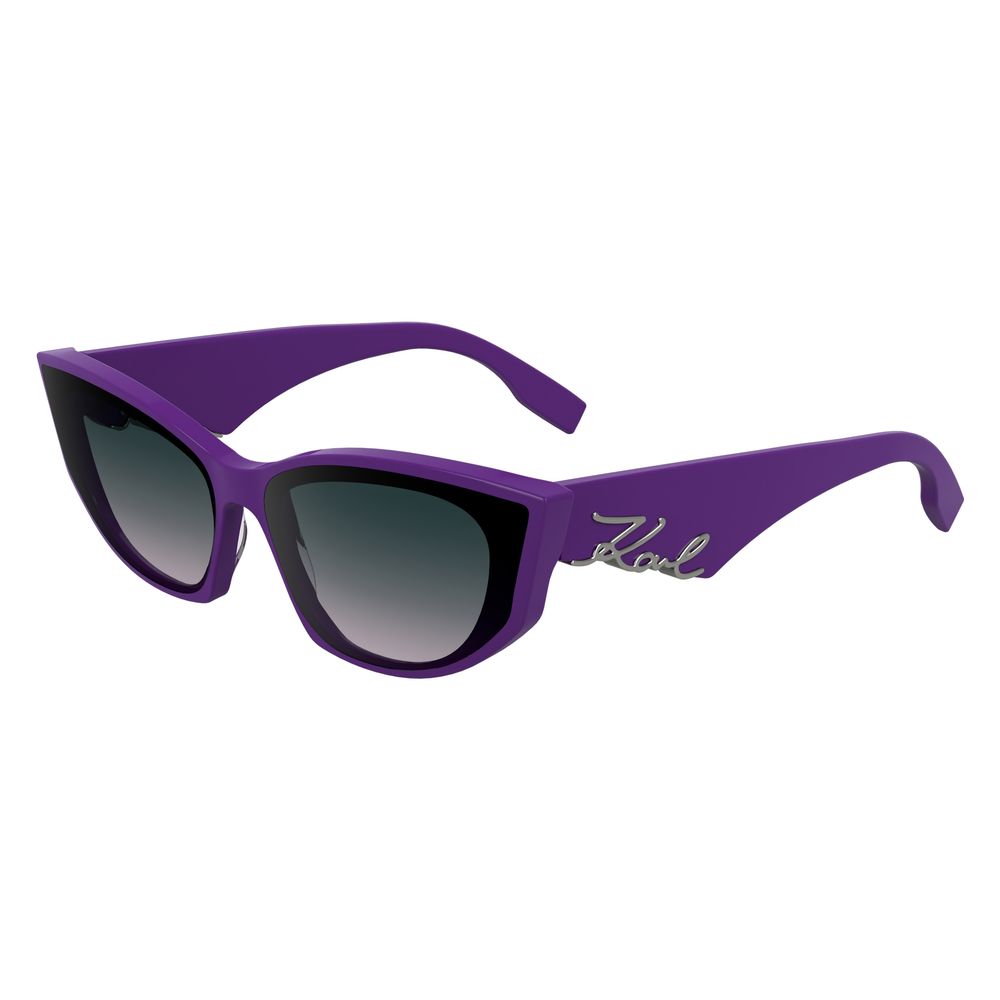 Karl Lagerfeld Purple Acetate Sunglasses | Regal Royce