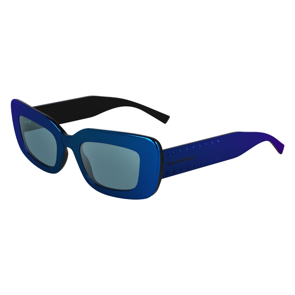Karl Lagerfeld Blue Injected Sunglasses | Regal Royce