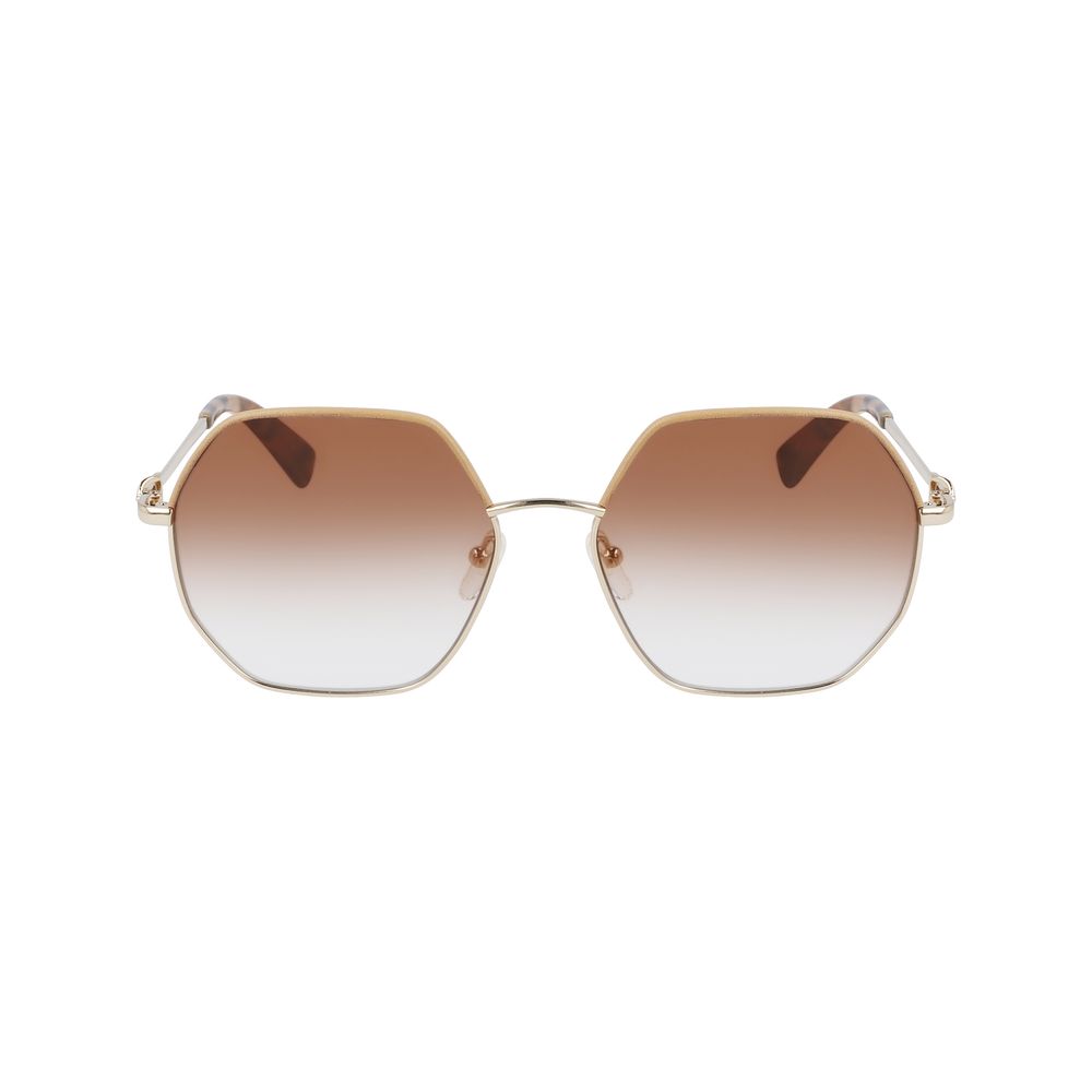Longchamp Gold Metal Sunglasses | Regal Royce